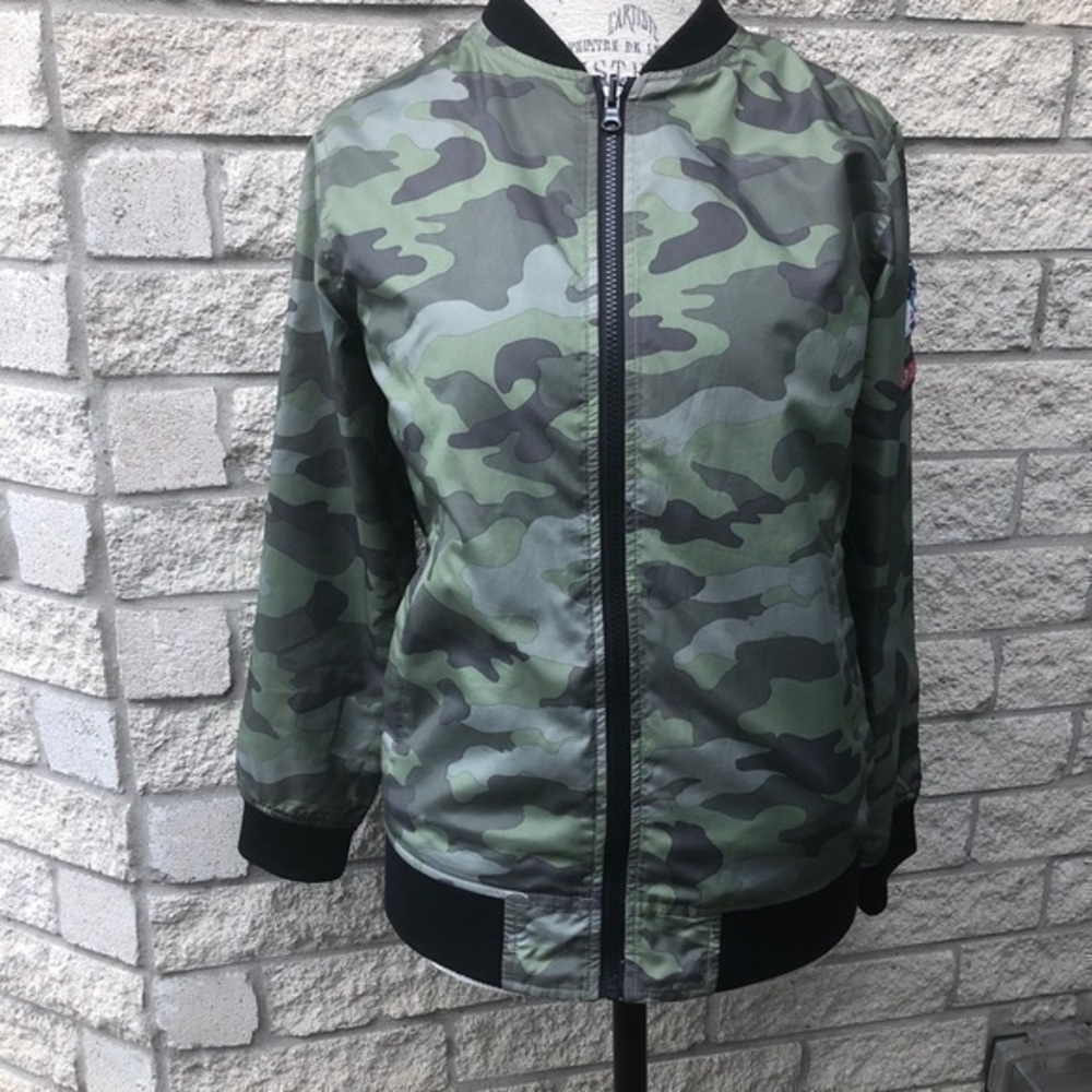 Boys Camo Jacket   PB3